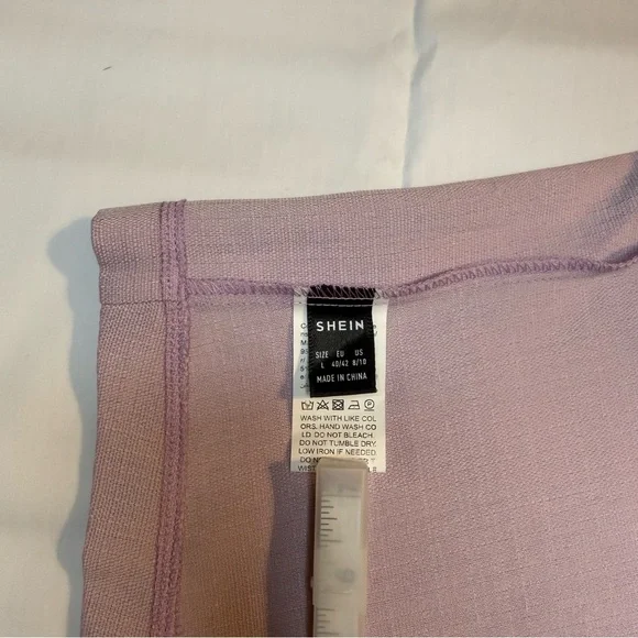 Vintage Coquette Cropped Blouse Dusty Rose Puff Sleeve - Picture 7 of 7